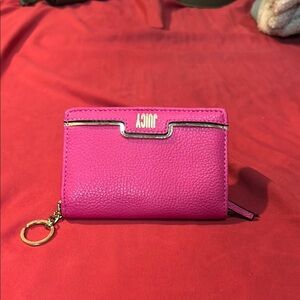 Juicy Couture Fuchsia Card Holder
